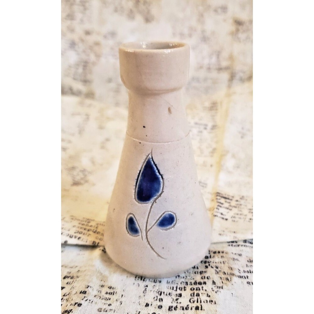 Vintage - Williamsburg VA Pottery Small Bud Vase or Ink Well